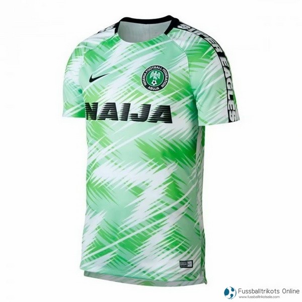 Nigeria Trikot Trainingsshirt 2018 Grün Fussballtrikots Günstig